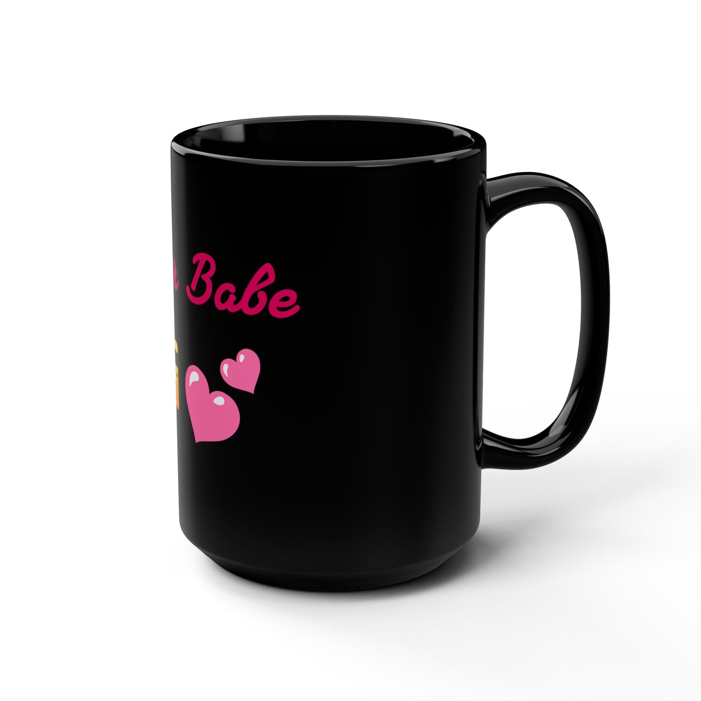 Babe 💕 – Black Mug 15oz