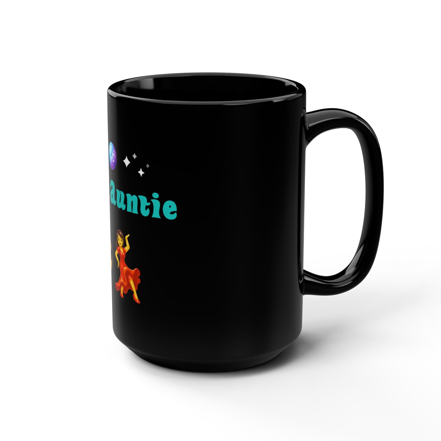 Cool Auntie๐บ๐ธ ๐ ๐ โ Black Mug 15oz