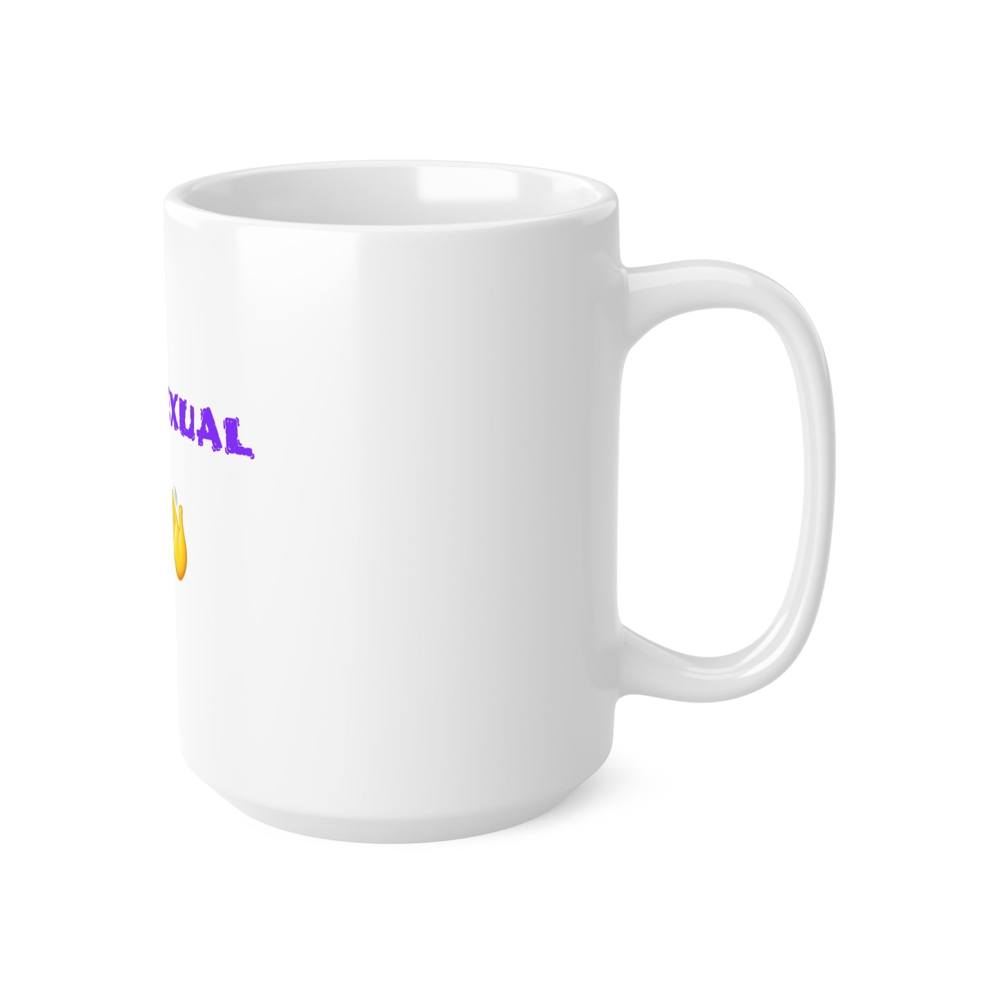 Bye-Sexual 🫦 👋 – White Mug 15oz