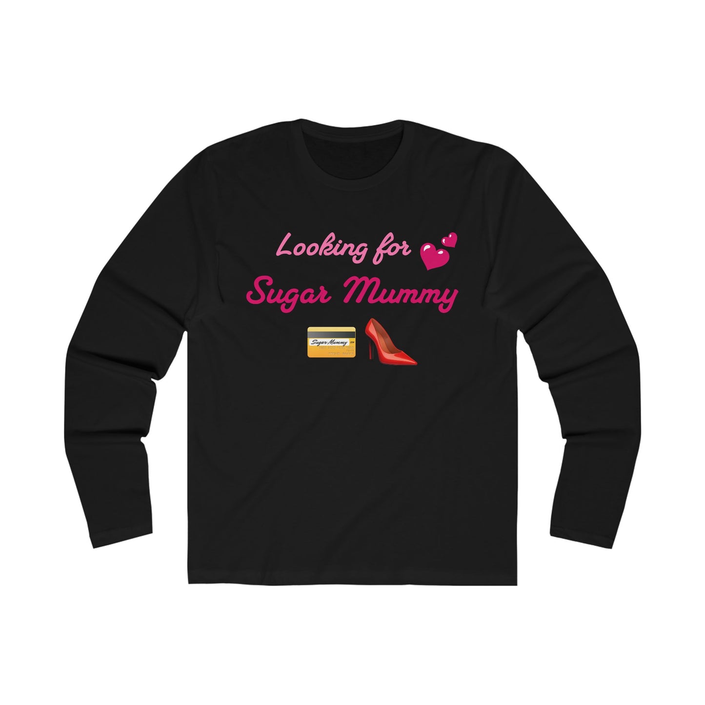 Looking for Mummy🇬🇧 👠 – Men's Long Sleeve Crew Tee