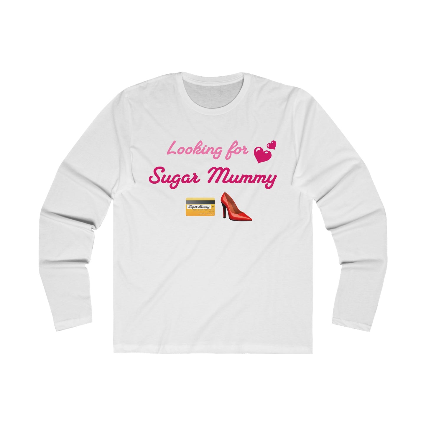 Looking for Mummy🇬🇧 👠 – Men's Long Sleeve Crew Tee