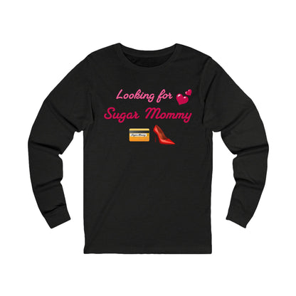Looking for Mommy🇺🇸 👠 – Unisex Jersey Long Sleeve Tee