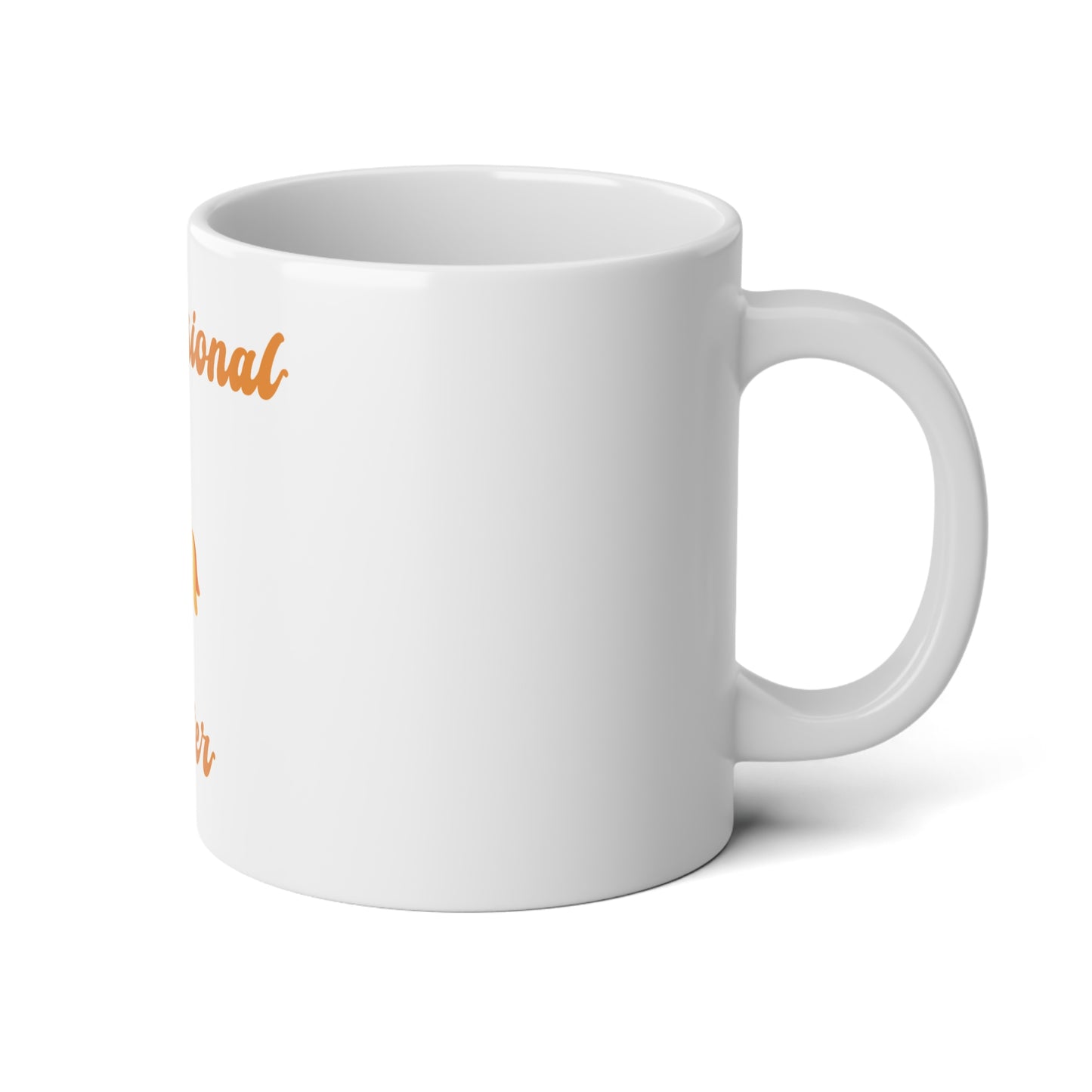 Professional 🍌 Tester – White Jumbo Mug 20oz