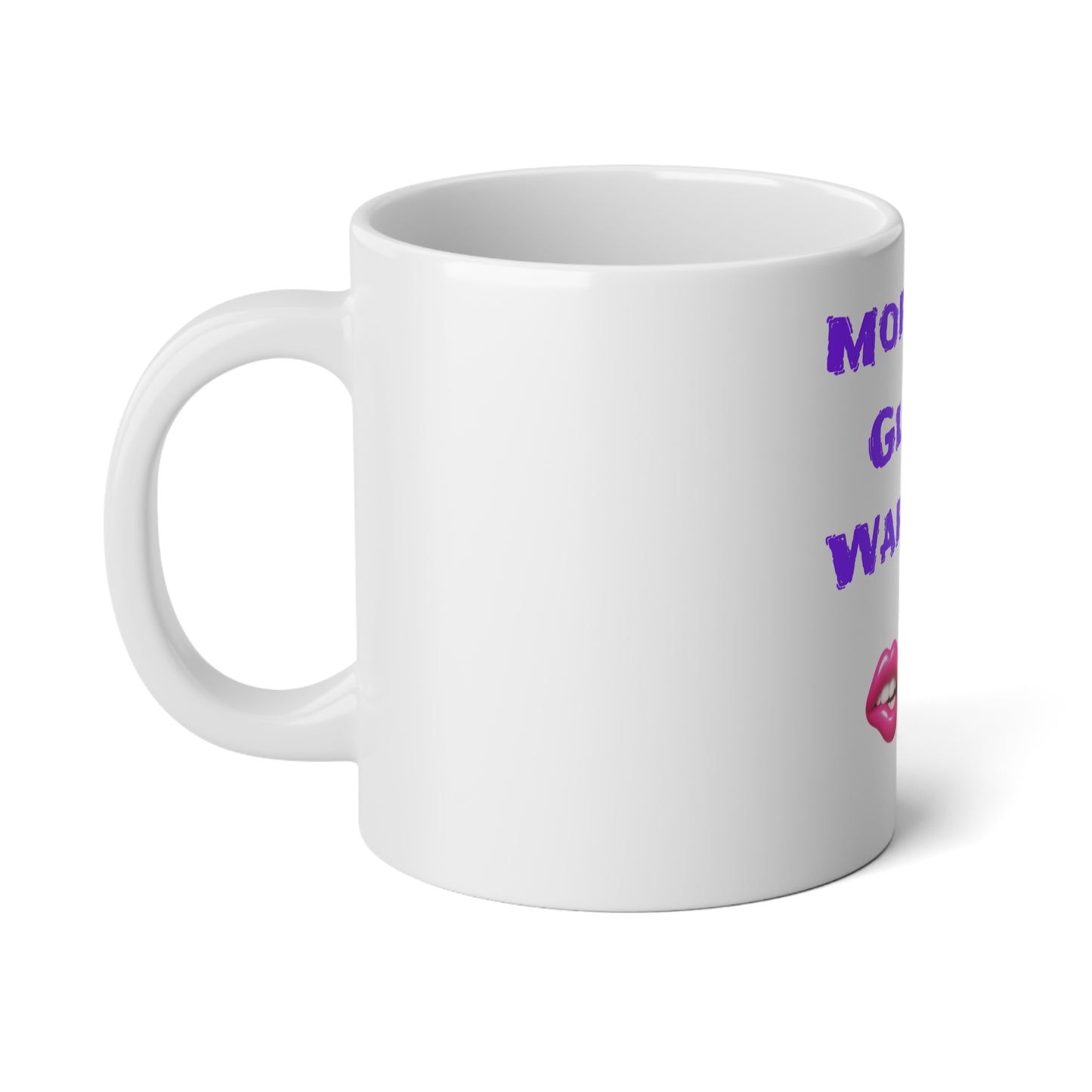 Morning Hero 🫦 🗡 – White Jumbo Mug 20oz