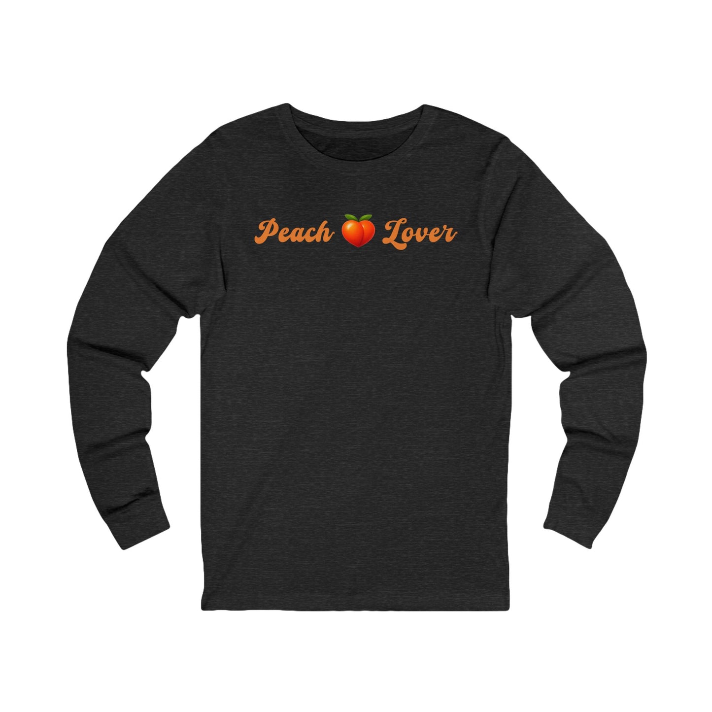 Peach 🍑 Lover – Unisex Jersey Long Sleeve Tee