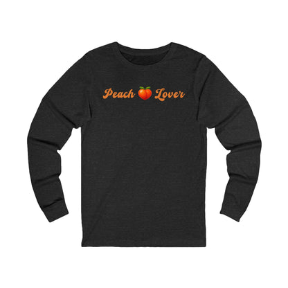 Peach 🍑 Lover – Unisex Jersey Long Sleeve Tee