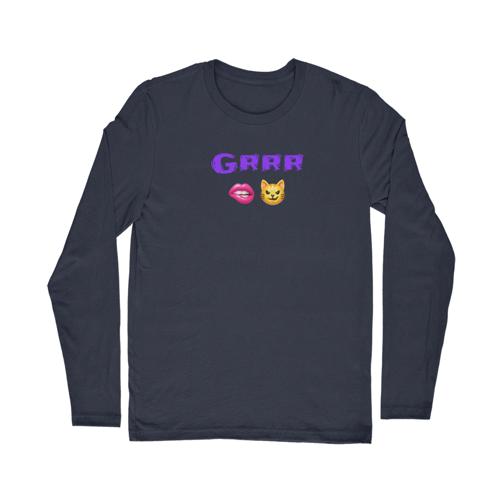 Grrr 🫦 😼 – Classic Long Sleeve T-Shirt