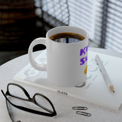 Flirty Rebel 😏 🔥 – White Jumbo Mug 20oz