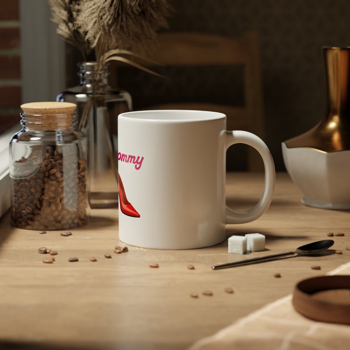 Mommy🇺🇸 👠 – White Jumbo Mug 20oz