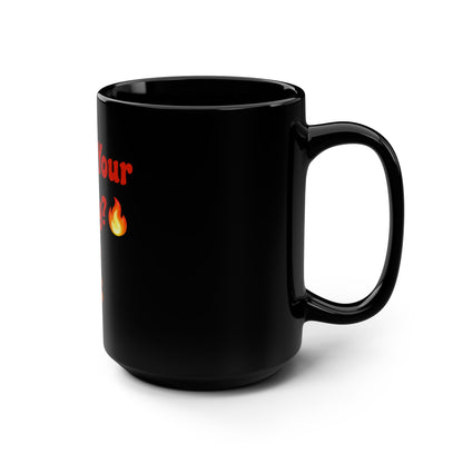 Who’s Your Teddy? 🔥🧸 – Black Mug 15oz