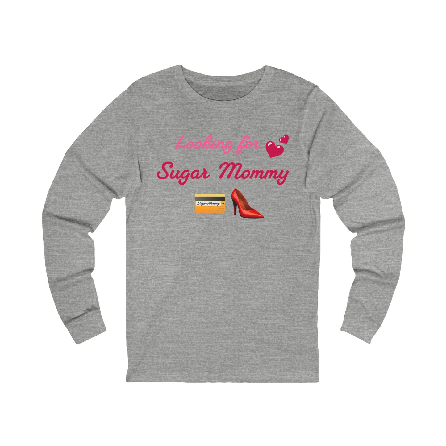 Looking for Mommy🇺🇸 👠 – Unisex Jersey Long Sleeve Tee