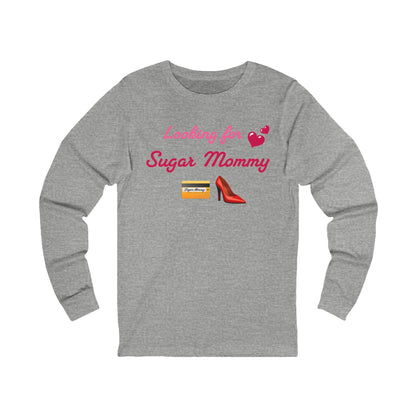 Looking for Mommy🇺🇸 👠 – Unisex Jersey Long Sleeve Tee