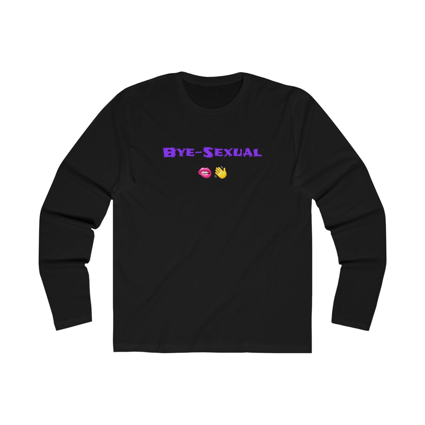 Bye-Sexual 🫦 👋 – Men's Long Sleeve Crew Tee