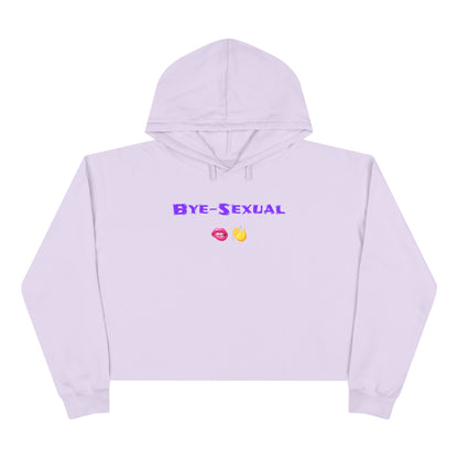 Bye-Sexual 🫦 👋 – Crop Hoodie