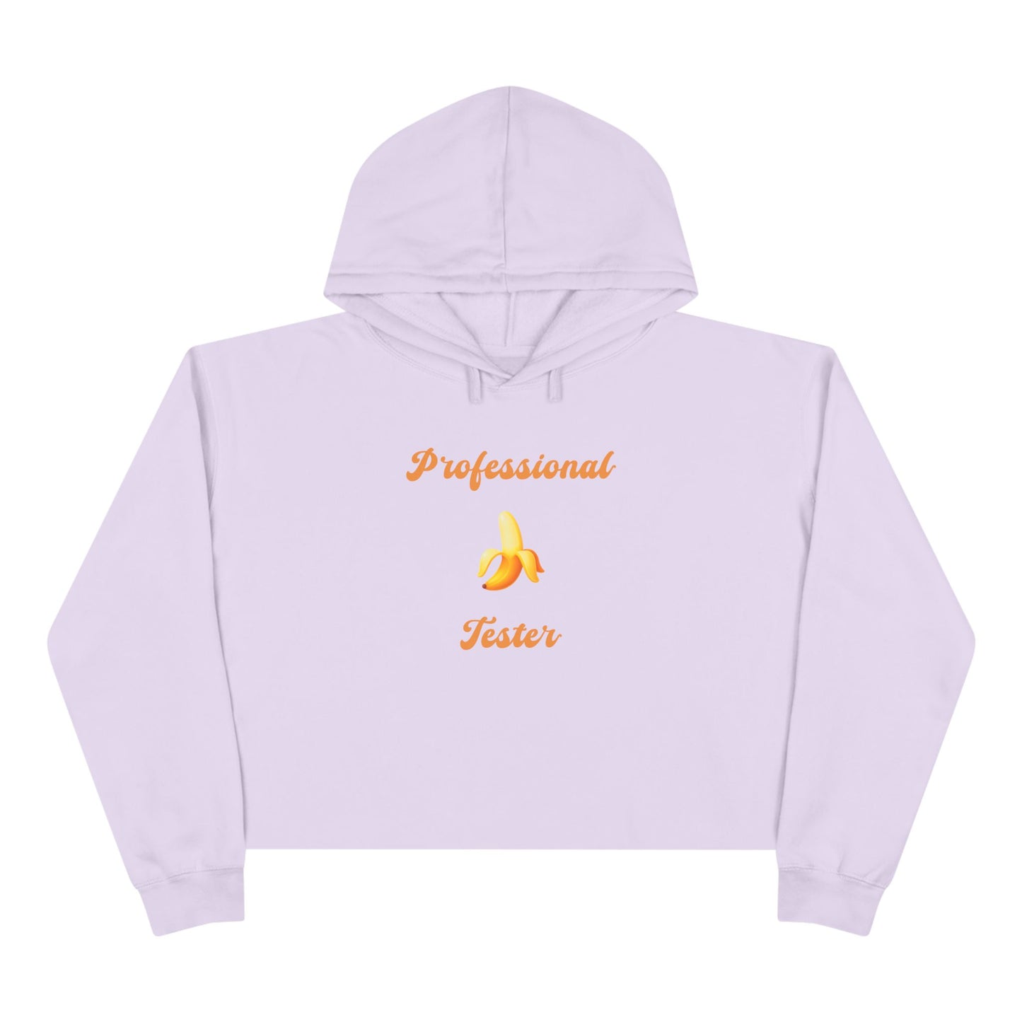 Professional 🍌 Tester – Crop Hoodie