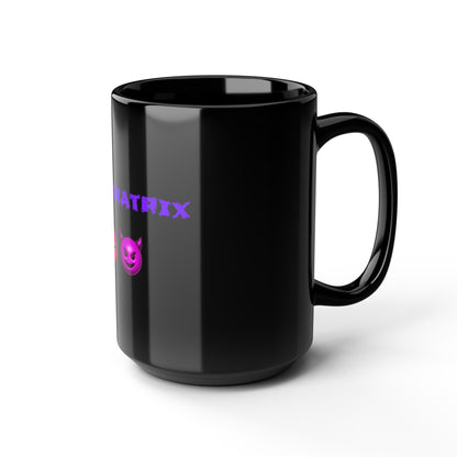 Rule Breaker 🫦 😈 – Black Mug 15oz