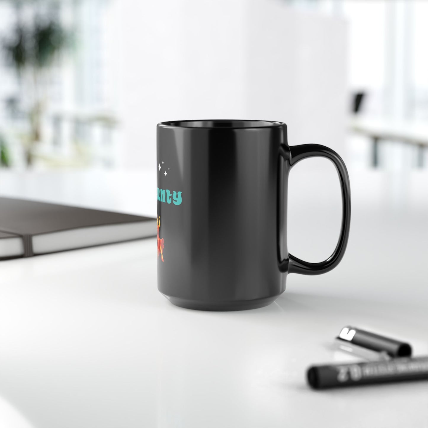 Cool Aunty🇬🇧 😎 💃 – Black Mug 15oz