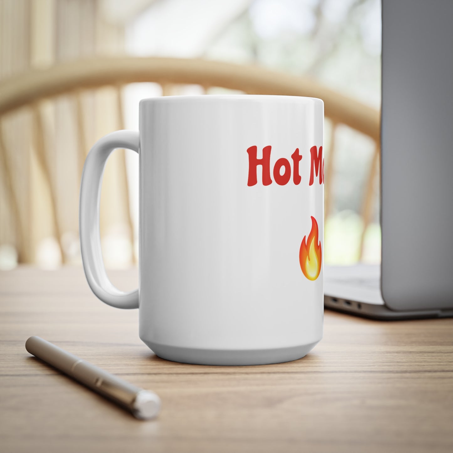 Hot Mom🇺🇸 🔥 – White Mug 15oz