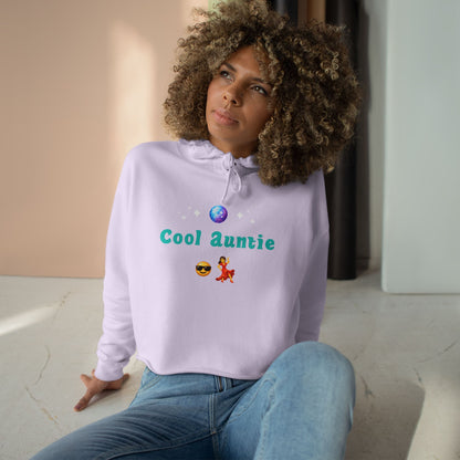 Cool Auntie🇺🇸 😎 💃 – Crop Hoodie