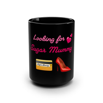 Looking for Mummy🇬🇧 👠 – Black Mug 15oz