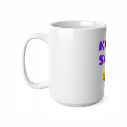 Flirty Rebel 😏 🔥 – White Mug 15oz