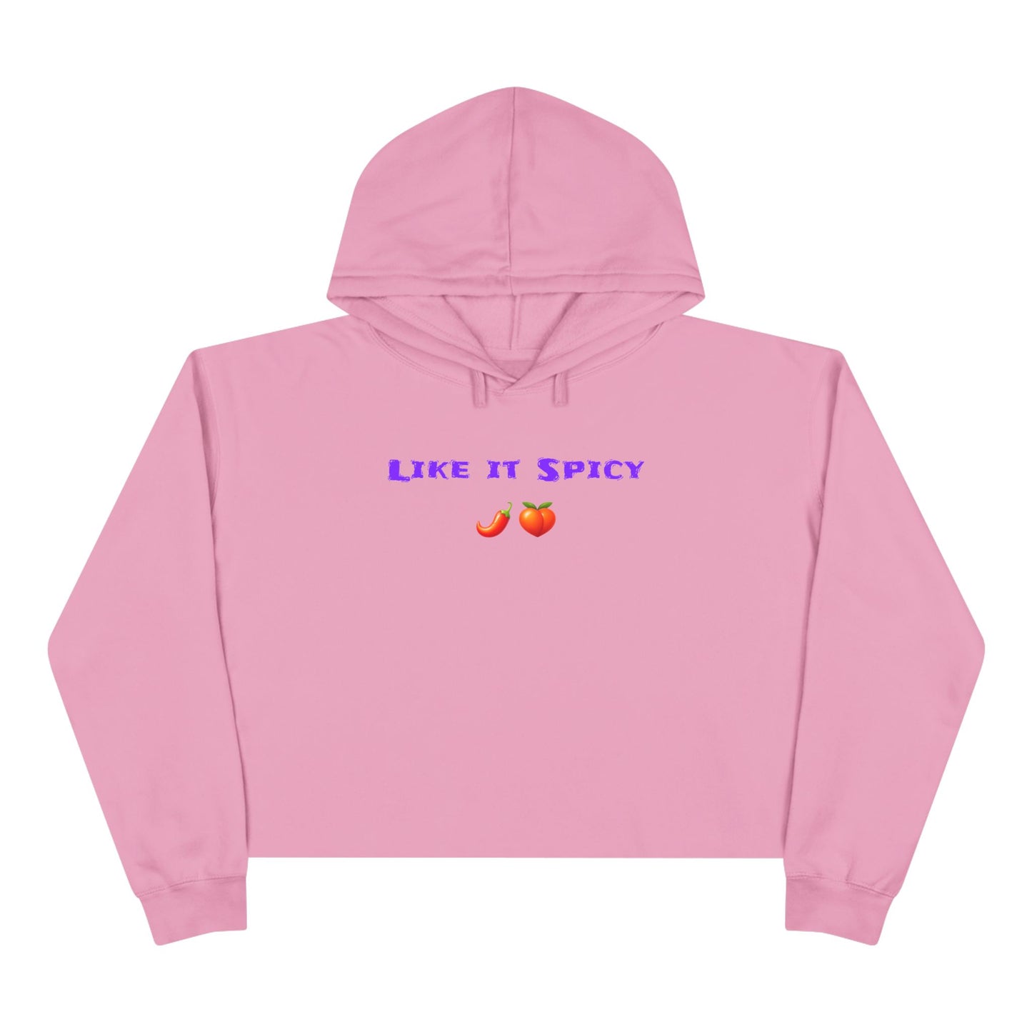 Like it Spicy 🌶 🍑 – Crop Hoodie