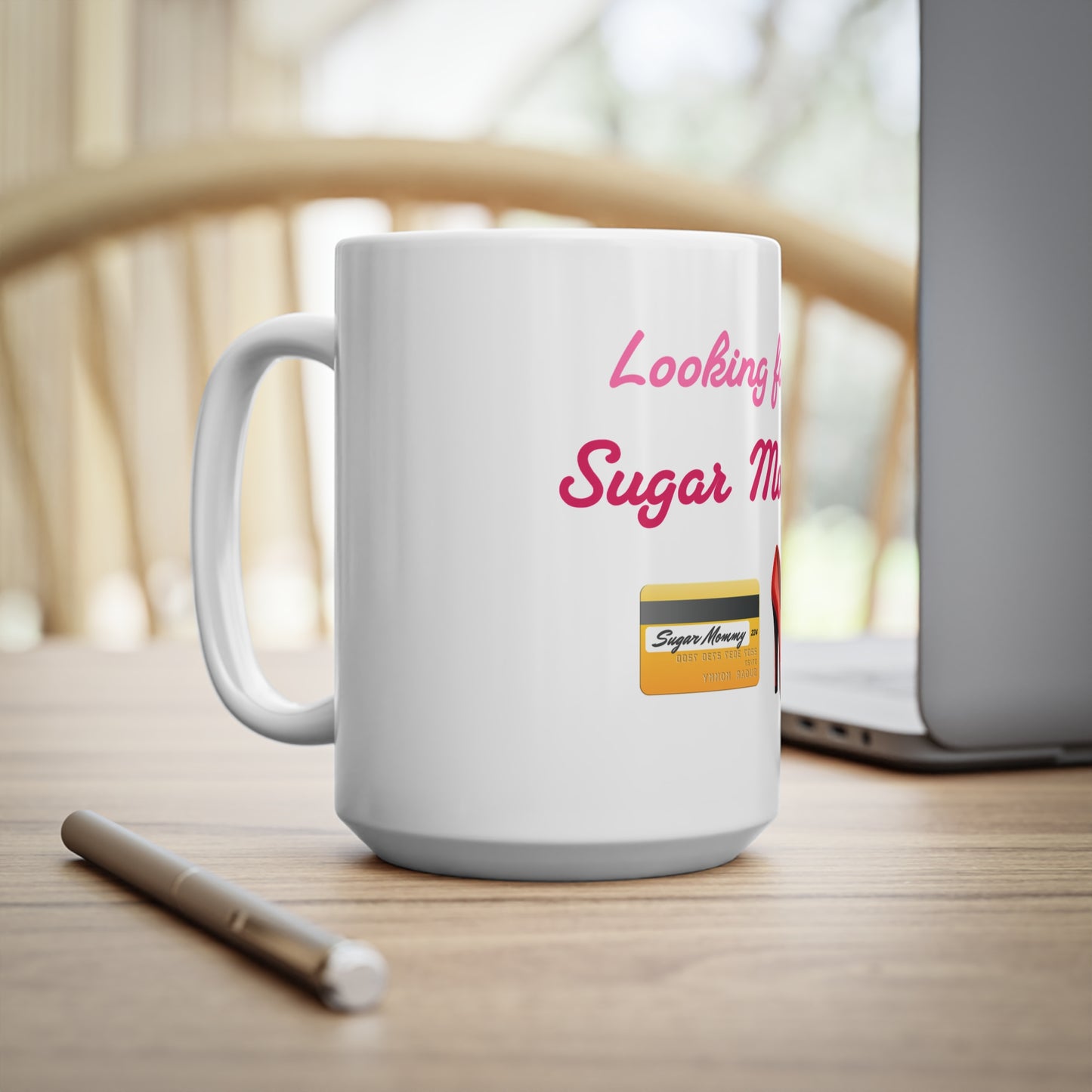 Looking for Mommy🇺🇸 👠 – White Mug 15oz