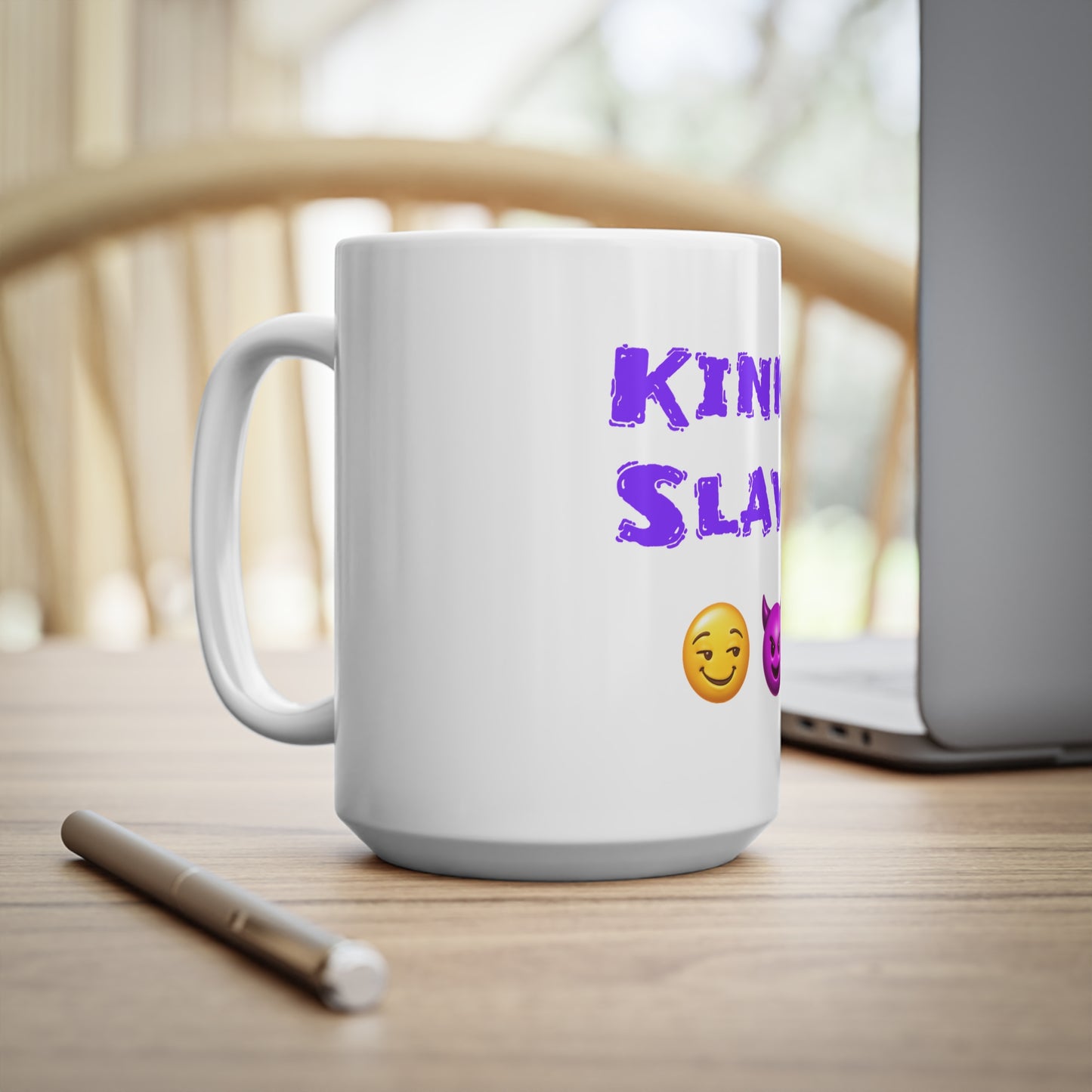 Flirty Rebel 😏 🔥 – White Mug 15oz