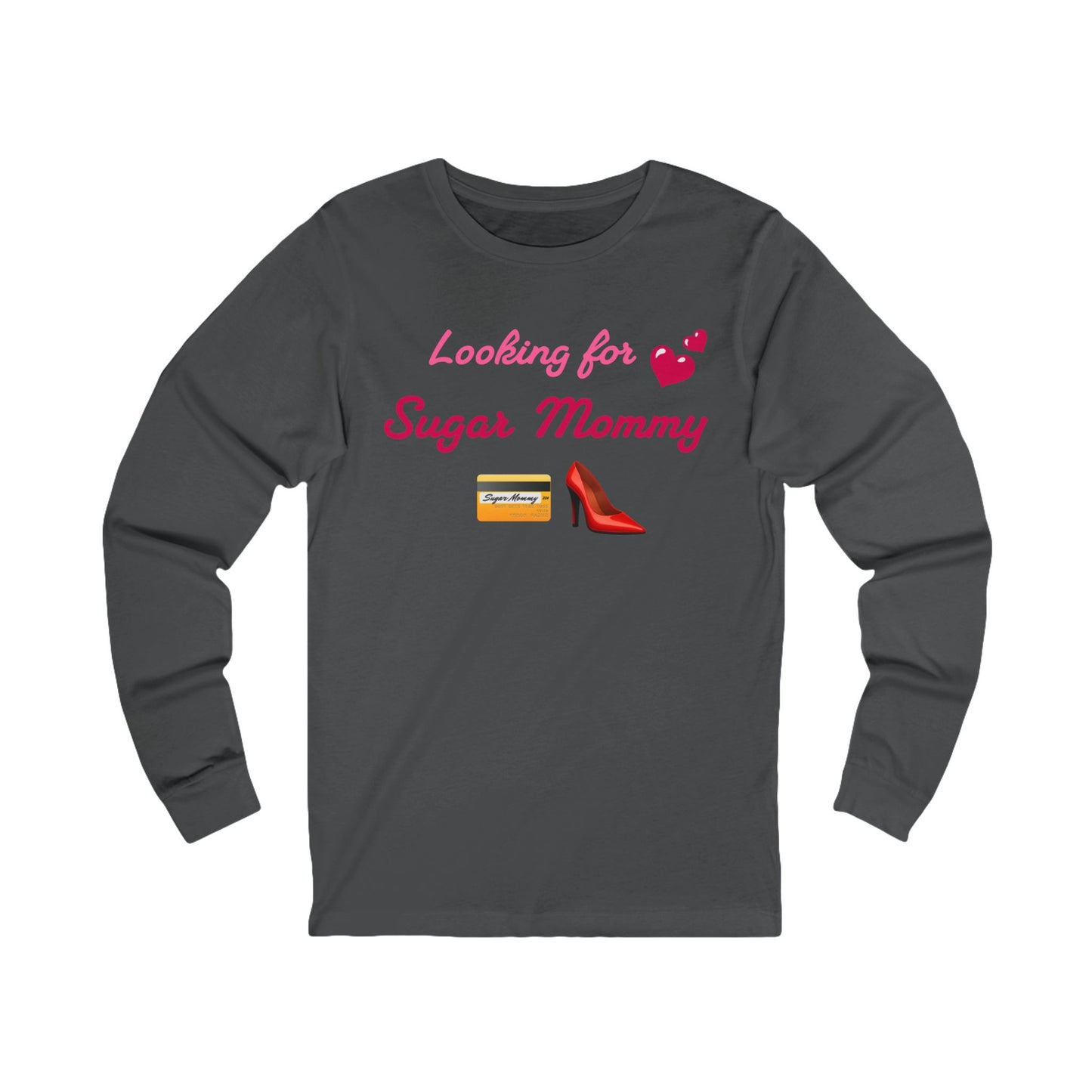 Looking for Mommy🇺🇸 👠 – Unisex Jersey Long Sleeve Tee
