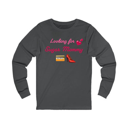 Looking for Mommy🇺🇸 👠 – Unisex Jersey Long Sleeve Tee