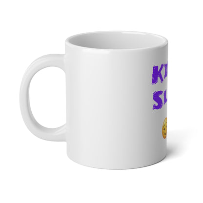 Flirty Rebel 😏 🔥 – White Jumbo Mug 20oz