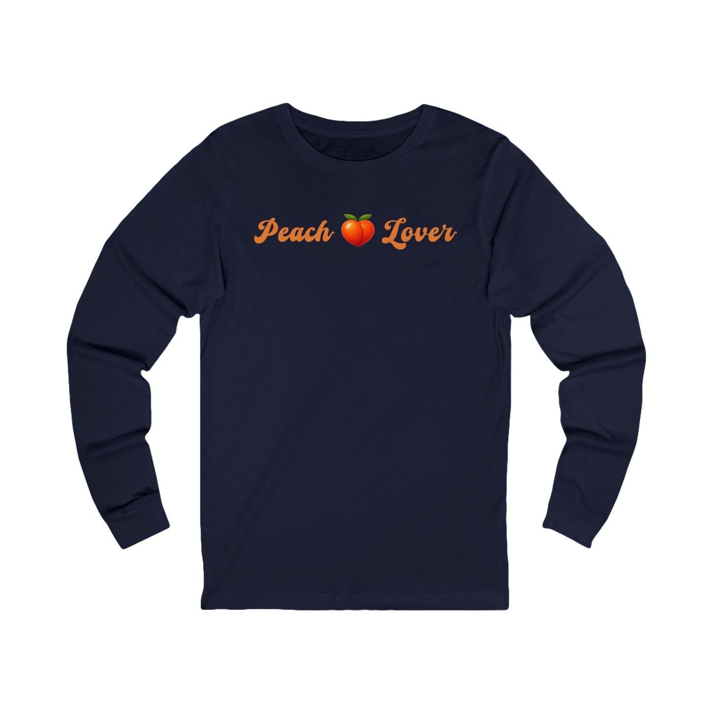 Peach 🍑 Lover – Unisex Jersey Long Sleeve Tee