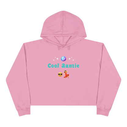 Cool Auntie🇺🇸 😎 💃 – Crop Hoodie