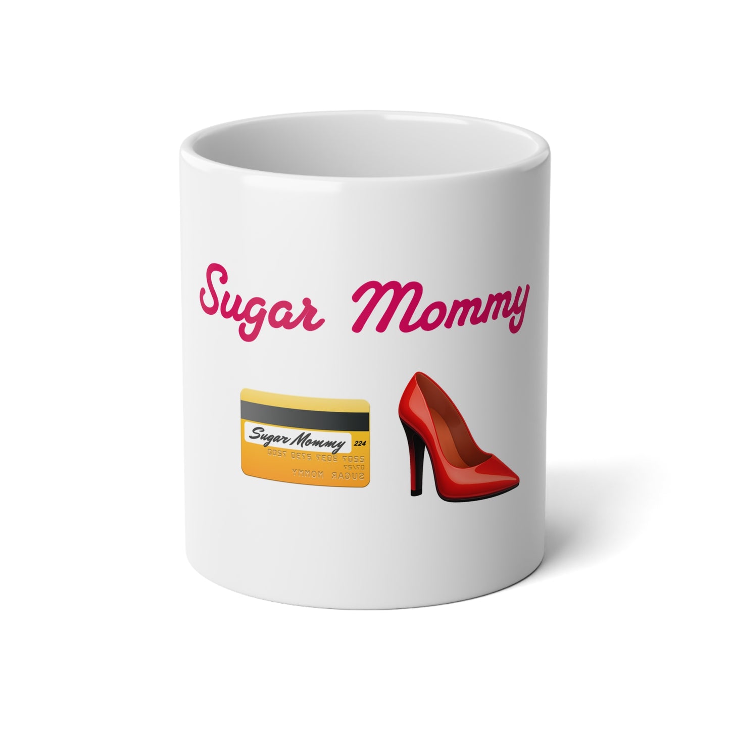 Mommy🇺🇸 👠 – White Jumbo Mug 20oz