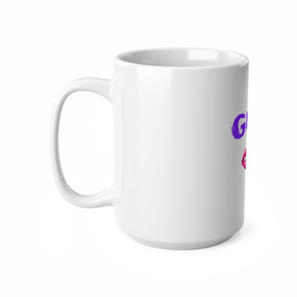 Grrr 🫦 😼 – White Mug 15oz