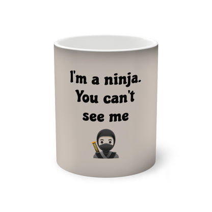 I’m a ninja. You can’t see me 🥷🏻