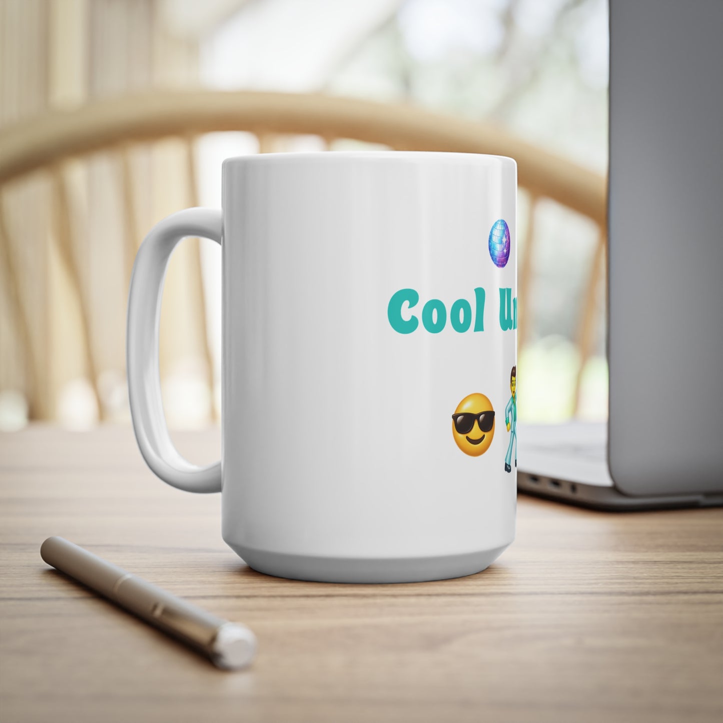Cool Uncle 😎 🕺 – White Mug 15oz