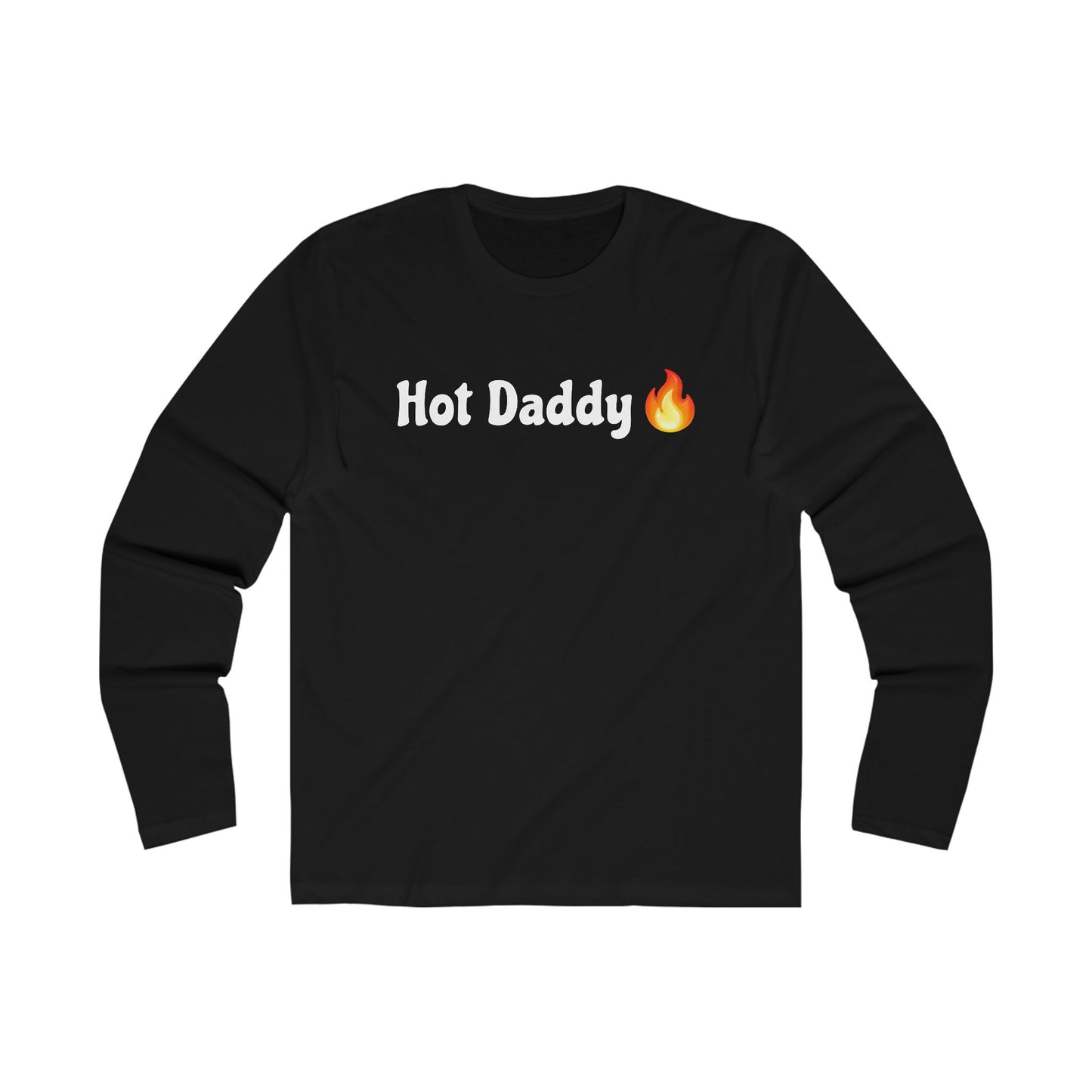 Hot Daddy 🔥 – Men's Long Sleeve Crew Tee