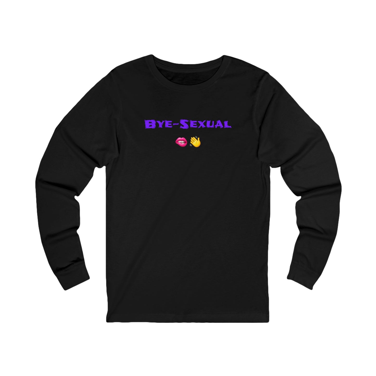 Bye-Sexual 🫦 👋 – Unisex Jersey Long Sleeve Tee