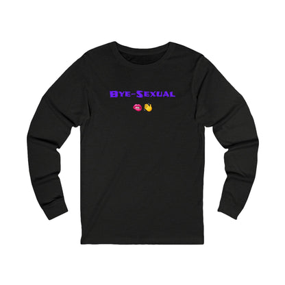 Bye-Sexual 🫦 👋 – Unisex Jersey Long Sleeve Tee