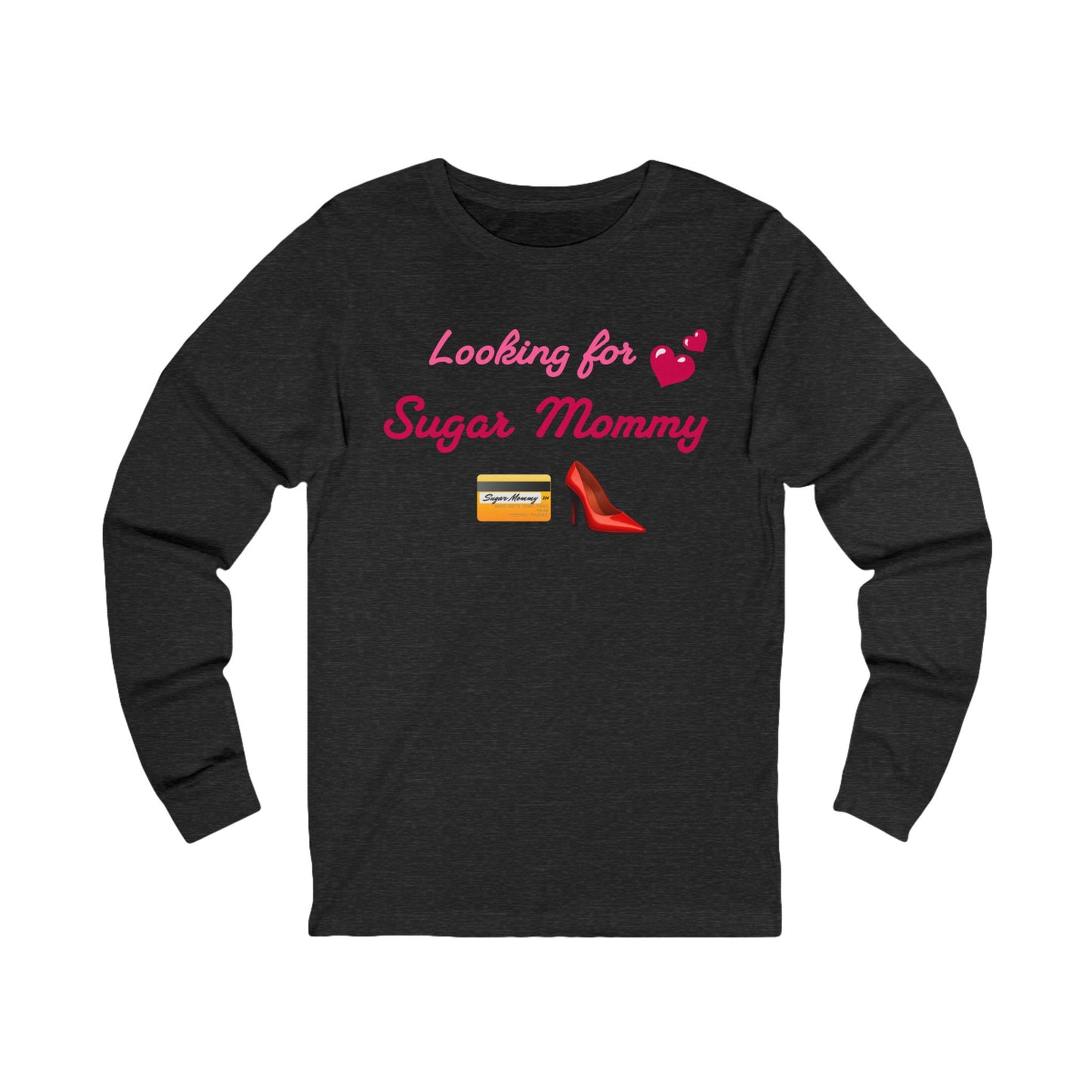 Looking for Mommy🇺🇸 👠 – Unisex Jersey Long Sleeve Tee
