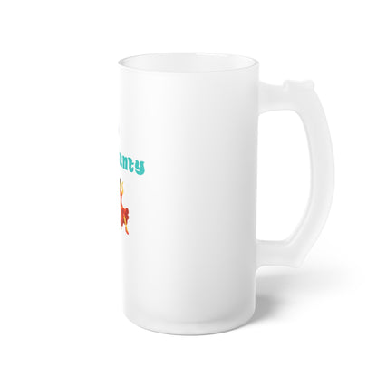 Cool Aunty🇬🇧 😎 💃 – Frosted Glass Beer Mug 16oz