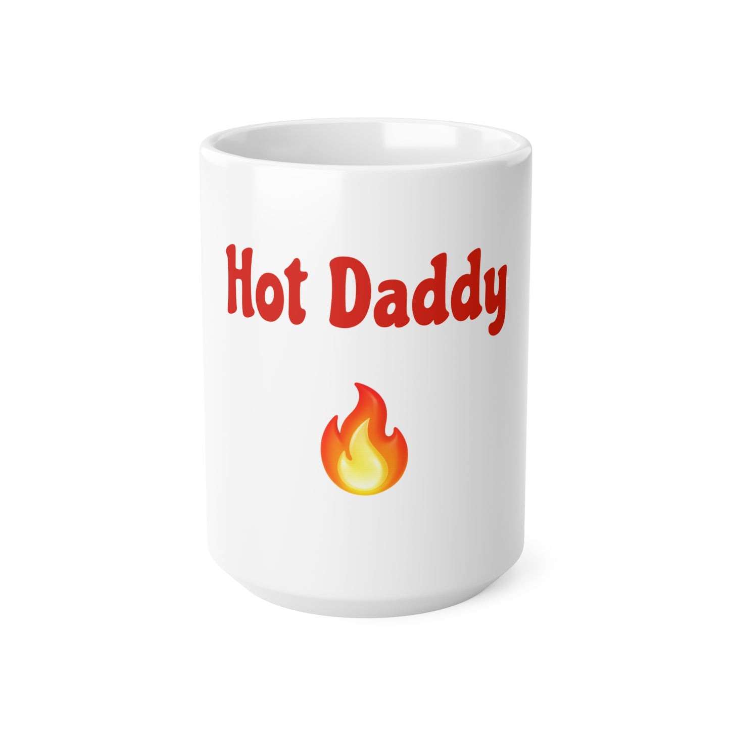 Hot Daddy 🔥 – White Mug 15oz