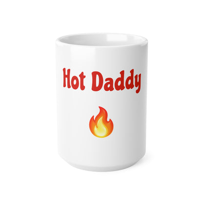 Hot Daddy 🔥 – White Mug 15oz