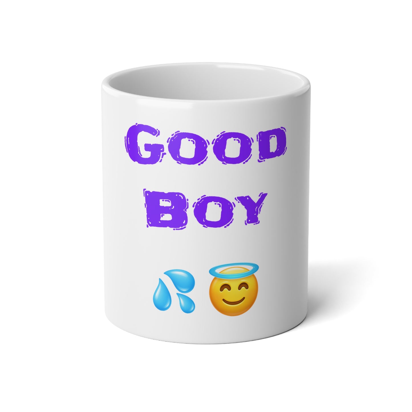 Good Boy 😇 – White Jumbo Mug 20oz