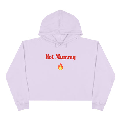 Hot Mummy🇬🇧 🔥 – Crop Hoodie