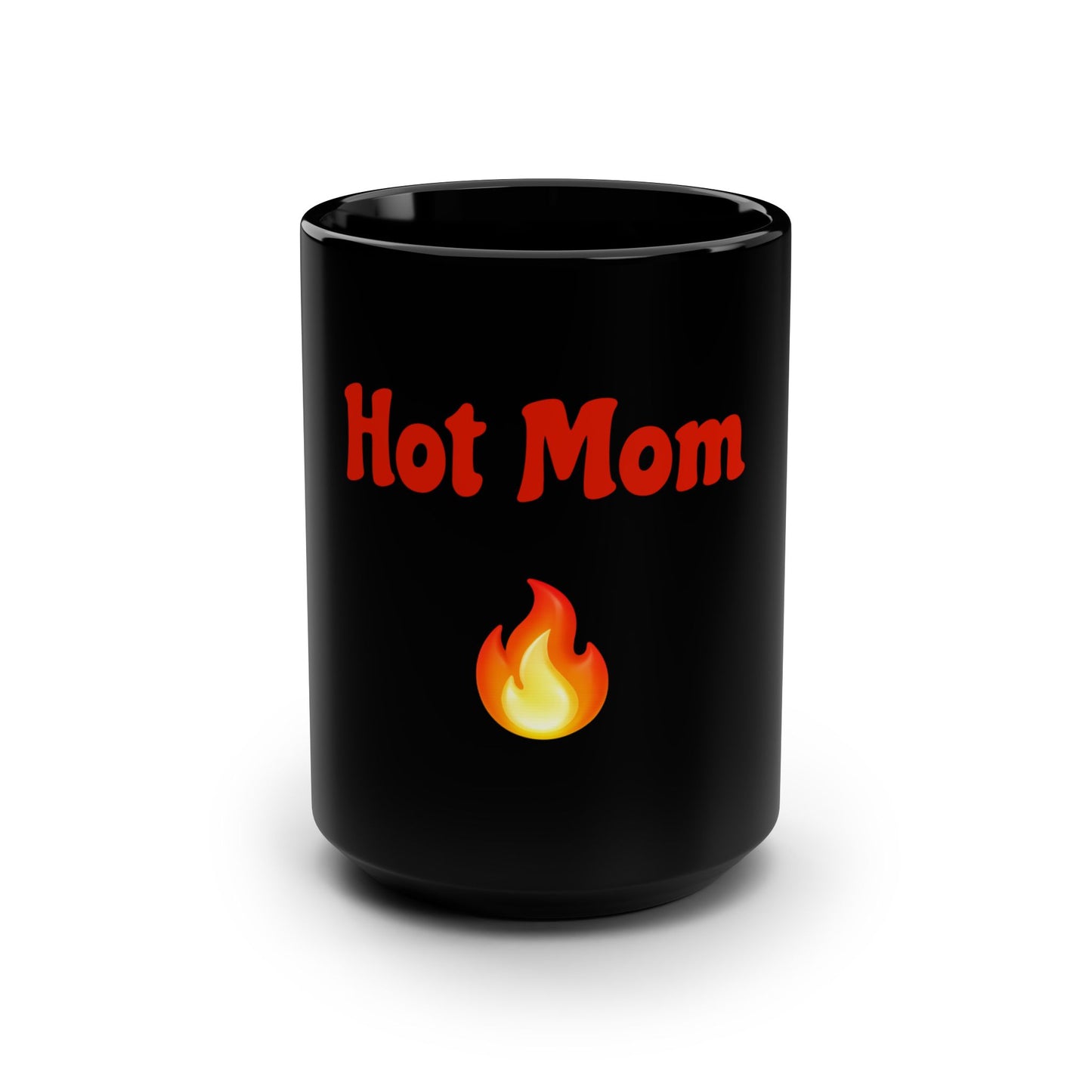 Hot Mom🇺🇸 🔥 – Black Mug 15oz