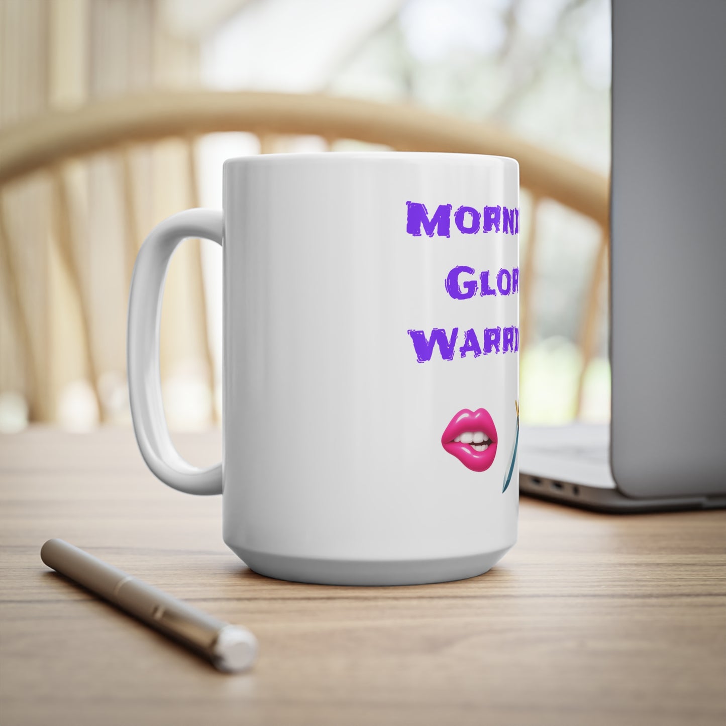 Morning Hero 🫦 🗡 – White Mug 15oz