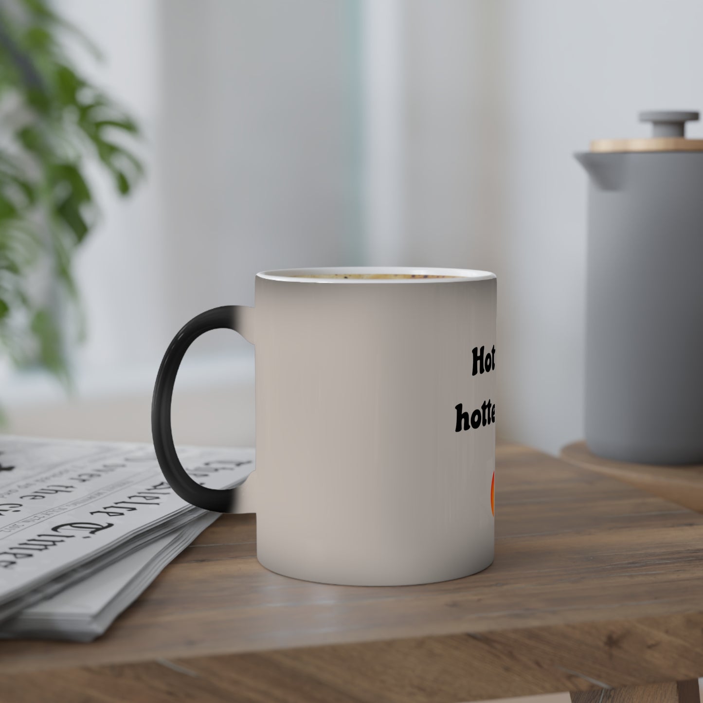 Hot mug, hotter hand 🔥