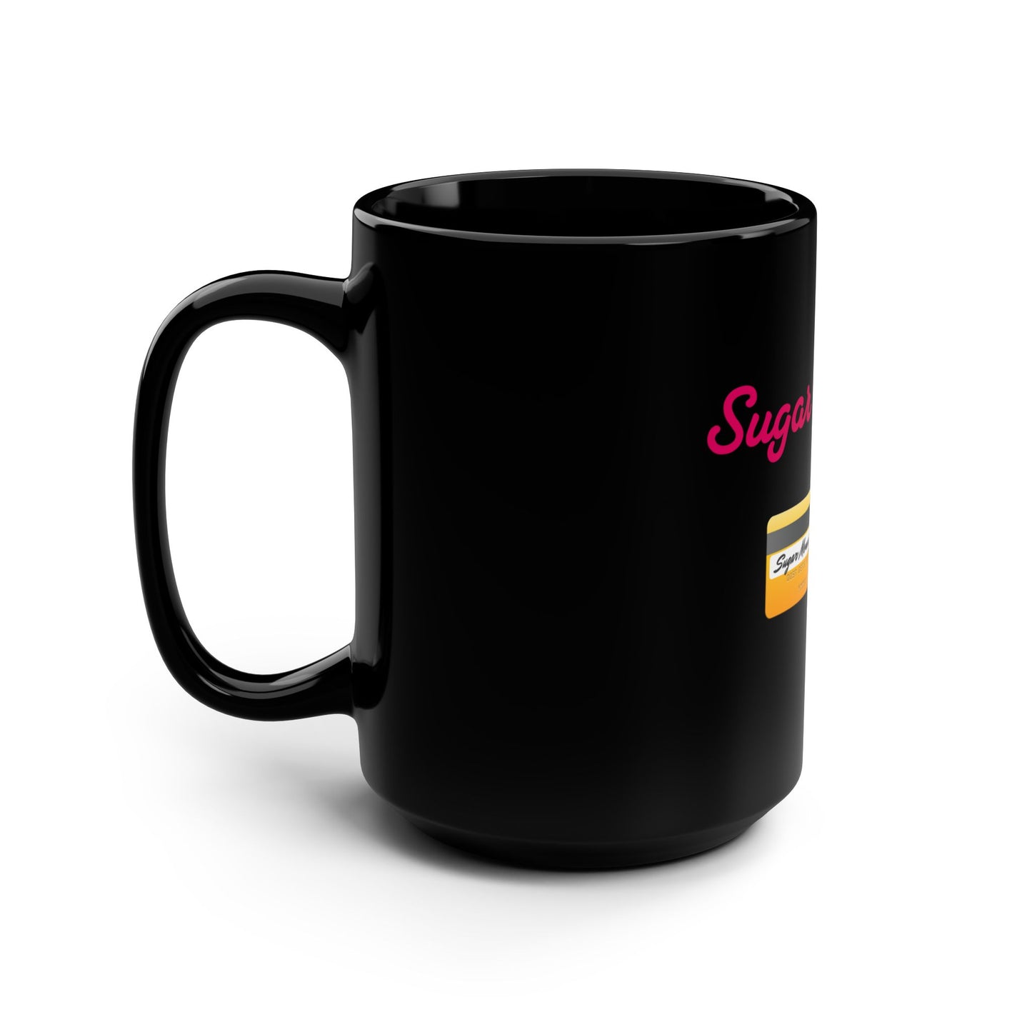 Mommy🇺🇸 👠 – Black Mug 15oz